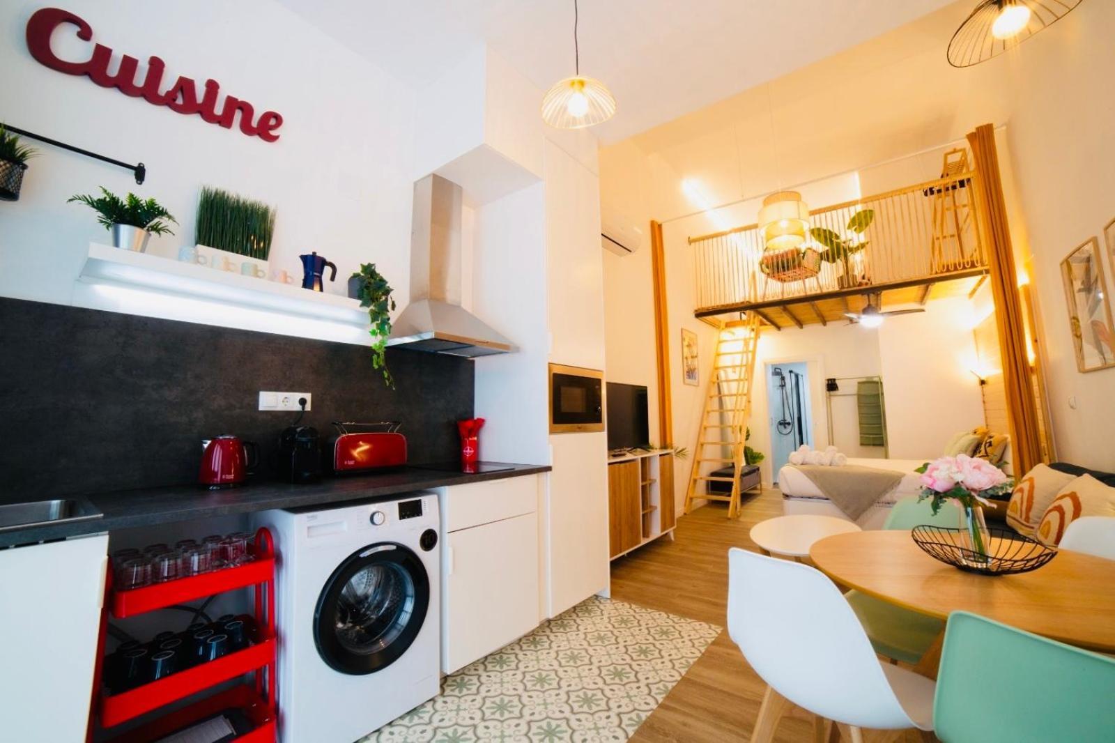 B2 Verdeguer - Cozy Loft Close To The Beach Valencia Bagian luar foto